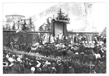 204b PiusX receiving people of Rome photo