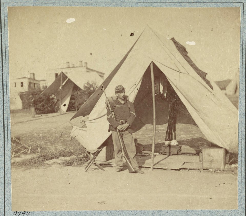 22d New York State Militia near Harpers Ferry, Va., 1861 (i.e.1862) LCCN2013647995
