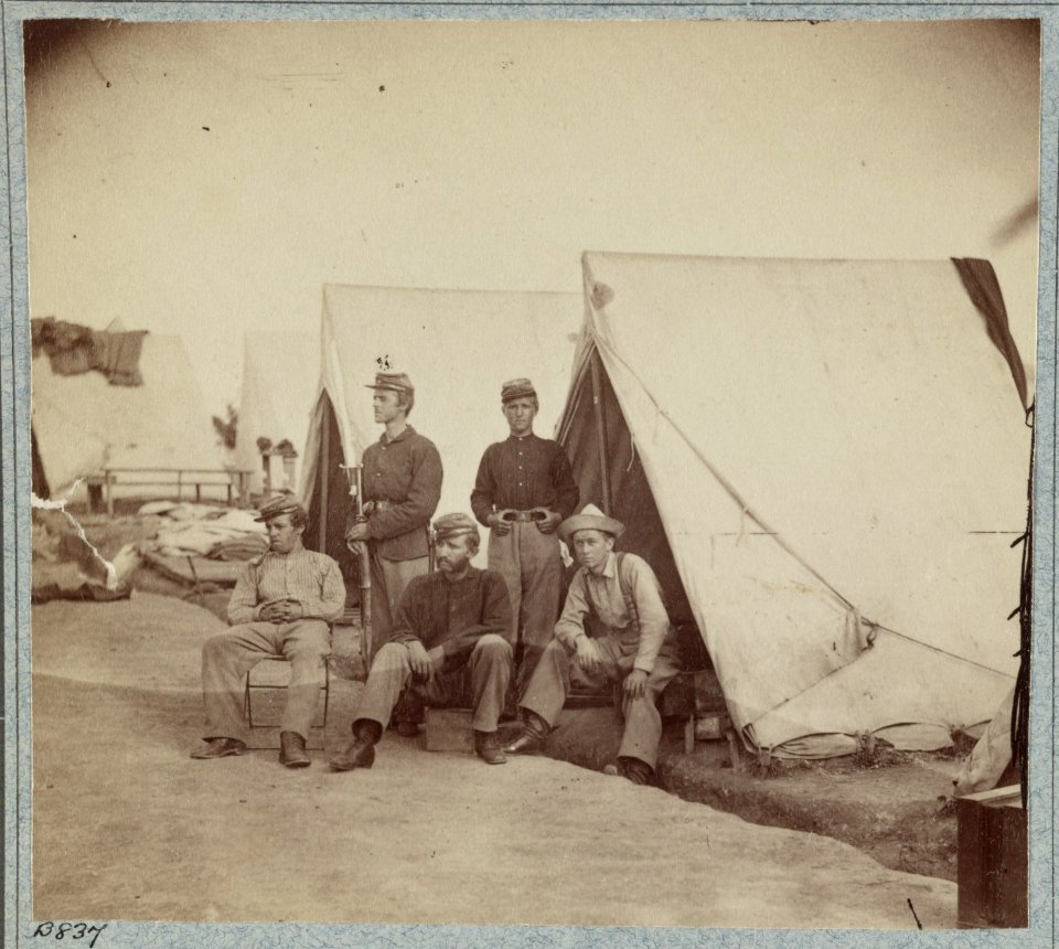 22d New York State Militia near Harpers Ferry, Va., 1861 (i.e.1862) LCCN2013648417