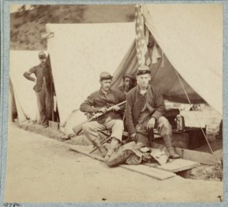 22d New York State Militia near Harpers Ferry, Va., 1861 (i.e.1862) LCCN2013648421