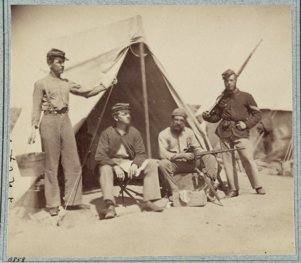 22d New York State Militia near Harpers Ferry, Va., 1861 (i.e.1862) LCCN2013648427