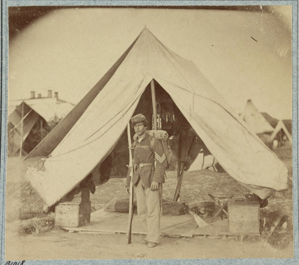 22d New York State Militia near Harpers Ferry, Va., 1861 (i.e.1862) LCCN2013648440