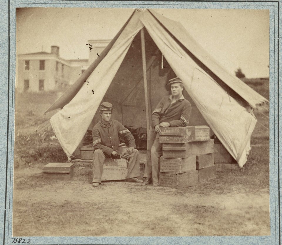 22d New York State Militia near Harpers Ferry, Va., 1861 (i.e.1862) LCCN2013647998