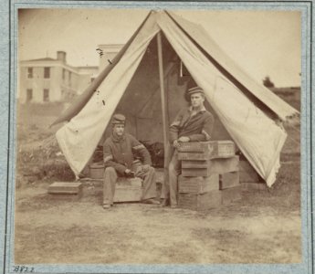 22d New York State Militia near Harpers Ferry, Va., 1861 (i.e.1862) LCCN2013647998