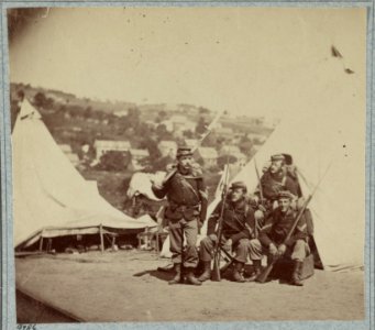 22d New York State Militia near Harpers Ferry, Va., 1861 (i.e.1862) LCCN2013648418