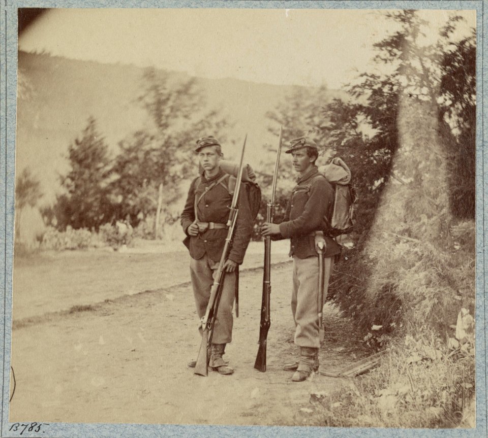 22d New York State Militia near Harpers Ferry, Va., 1861 (i.e.1862) LCCN2013648420