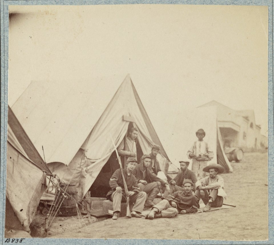 22d New York State Militia near Harpers Ferry, Va., 1861 (i.e.1862) LCCN2013648428