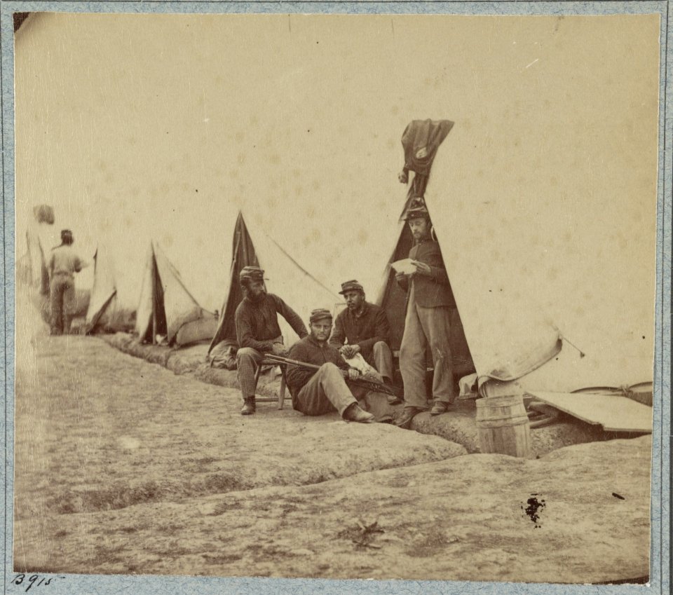 22d New York State Militia near Harpers Ferry, Va., 1861 (i.e.1862) LCCN2013648437