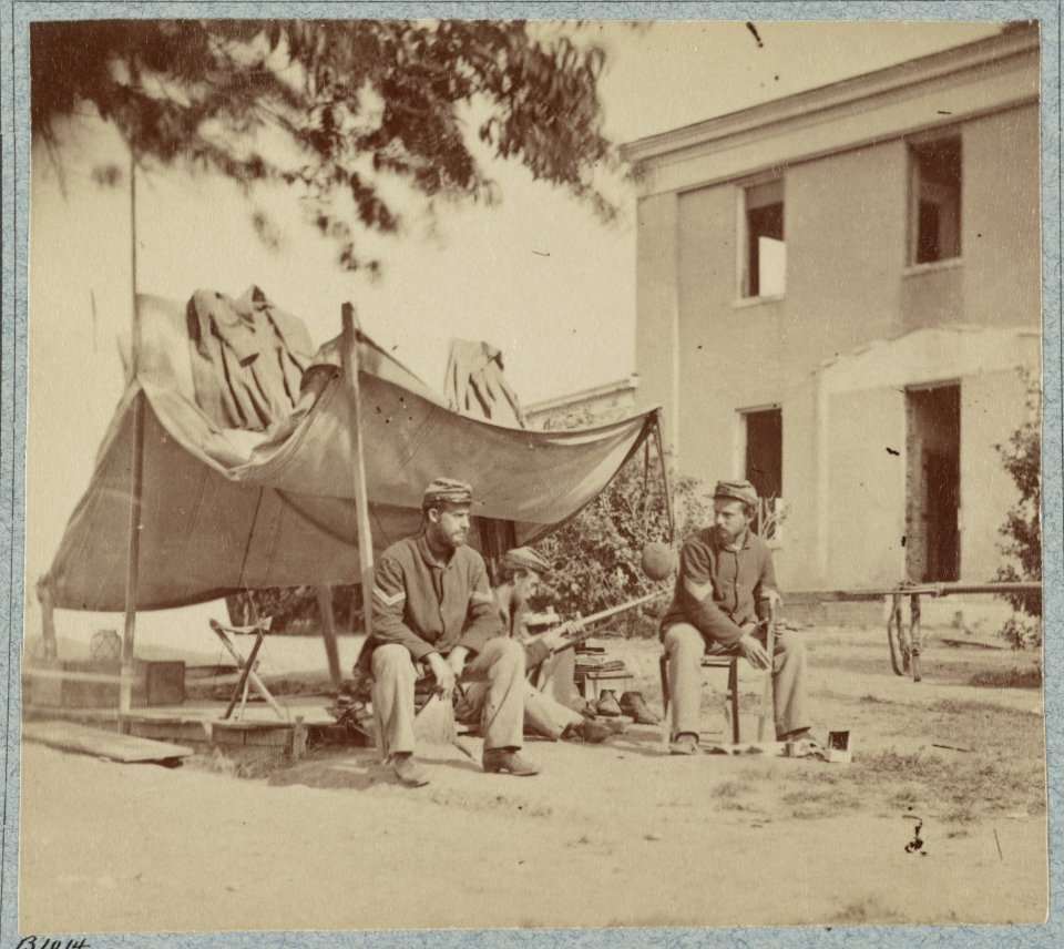 22d New York State Militia near Harpers Ferry, Va., 1861 (i.e.1862) LCCN2013648439