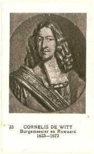 23 cornelis de witt, burgemeester en Ruwaard, 1623-1672