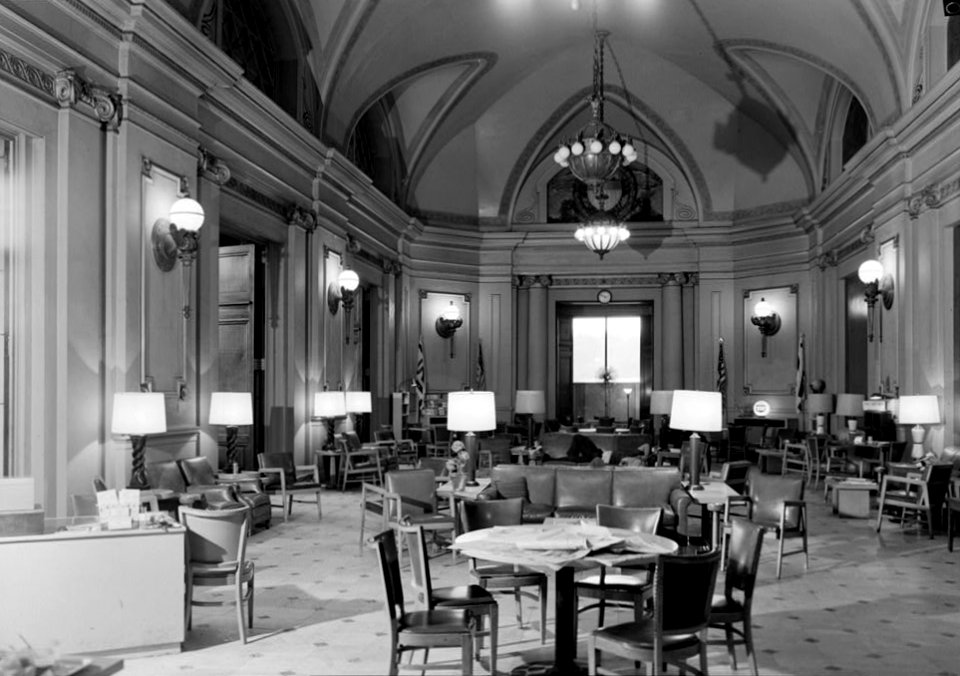 23. INTERIOR, PRESIDENTIAL WAITING ROOM - Union Station 030032pv