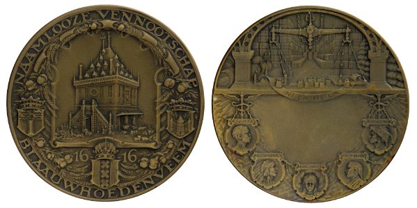 25- jarig bestaan Blauwhoedenveem N.V. objectnr PA 1668