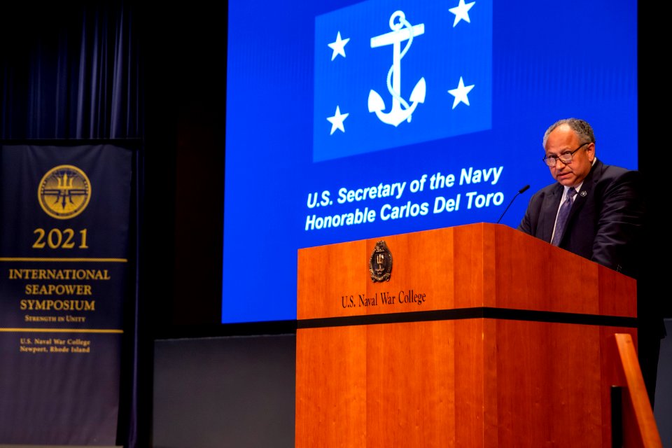 24th International Seapower Symposium Opening Speeches 210915-N-TR763-1238