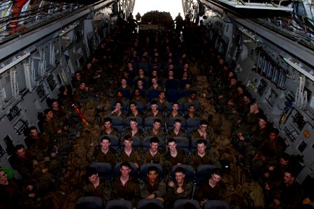 24th MEU Marines depart Ali Al Salem