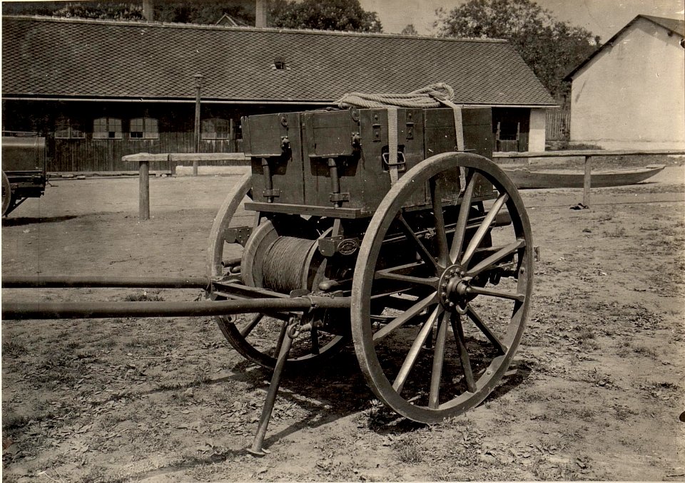 25 cm M.15 Scheinwerfer, Scheinwarfer-Karren (BildID 15472926)