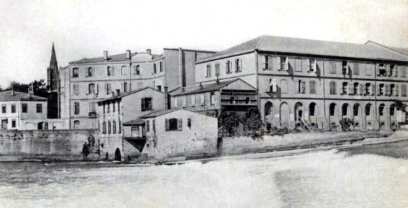 268. Toulouse. Le barrage et le Moulin-Neuf. - FRAC31555 9Fi7129 r (cropped)