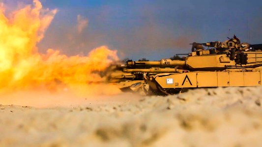 26th MEU M1A1 Abrams continue live-fire training during BALTOPS (27845750007) photo