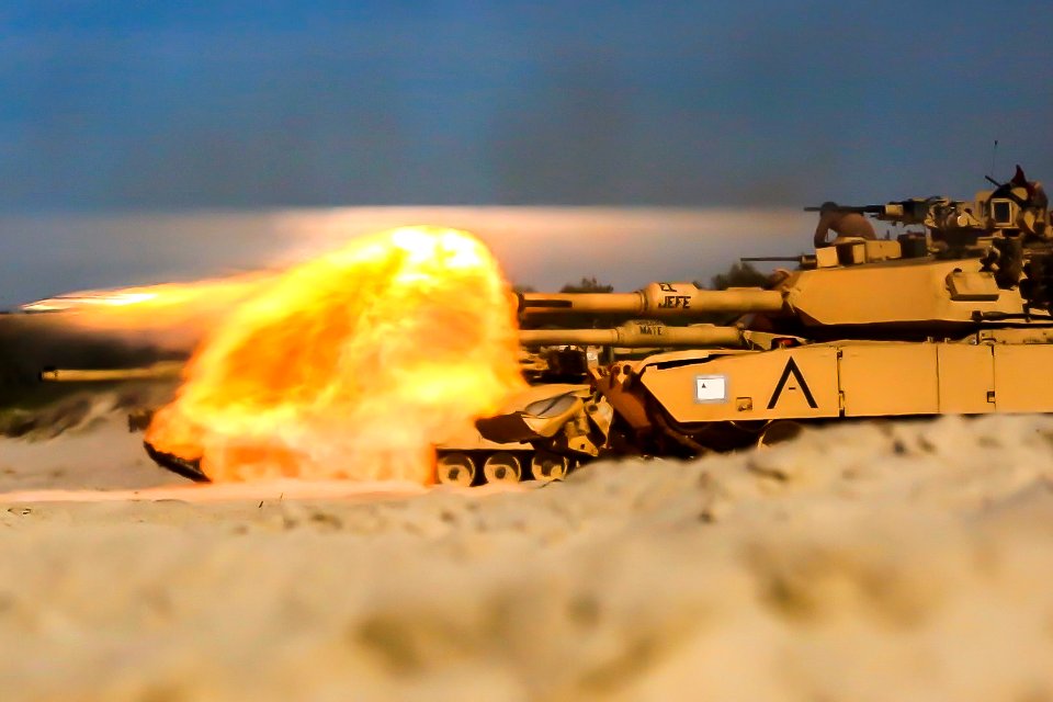 26th MEU M1A1 Abrams continue live-fire training during BALTOPS (41996435844)