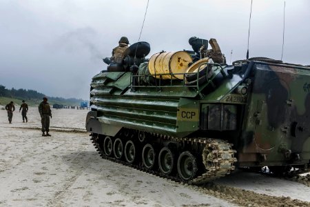 26th MEU Marines, Romanian Marines depart Nemersita, move to Kairai (41974374844)