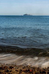 26th MEU Marines, Romanian Marines return to Oak Hill after amphibious landing demonstration in Poland (42643846102)
