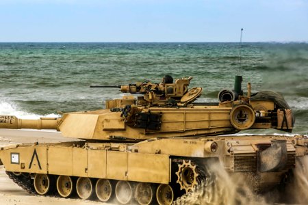 26th MEU Tank platoon, Polish BMP unit go head-to-head in mechanized assault exercise during BALTOPS (27923968347)