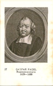 27 Gaspar Fagel, Raadpensionaris, 1629-1688