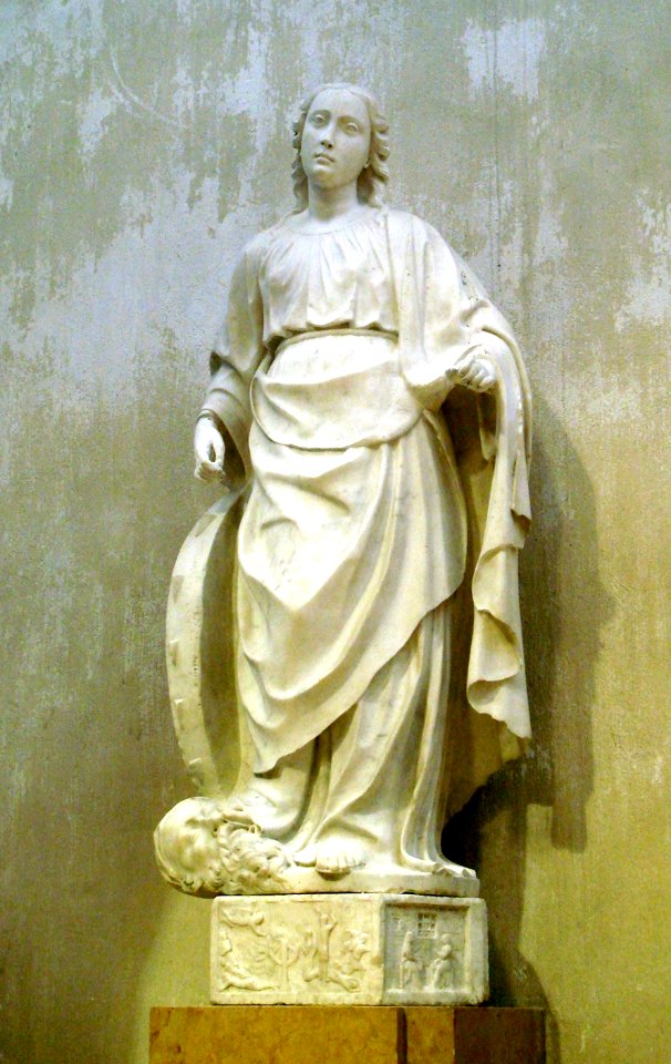 2781 - Siracusa - Duomo, navata sin. - Anonimo gagninesco - S. Caterina d'Alessandria - Foto Giovanni Dall'Orto - 15-Oct-2008