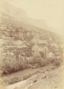 29. La rive gauche du Tarn à 2 kilomètres en aval des Vignes (James Jackson, 1888) photo
