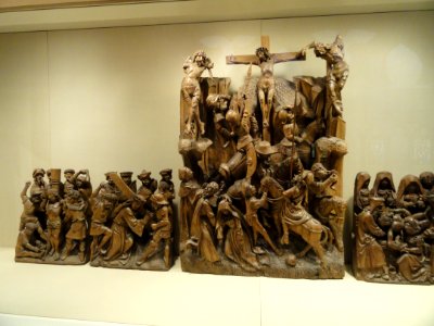 2a Scenes from the Life of Christ, altarpiece, Flanders, 1500-1525 - Nelson-Atkins Museum of Art - DSC08439