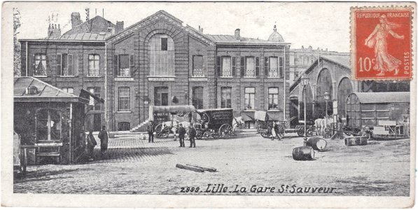 2999. Lille - la gare Saint Sauveur Vº