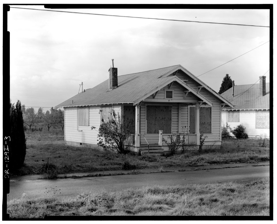 2984 Misty Street - view from northeast - Chemawa Indian School - Salem Oregon
