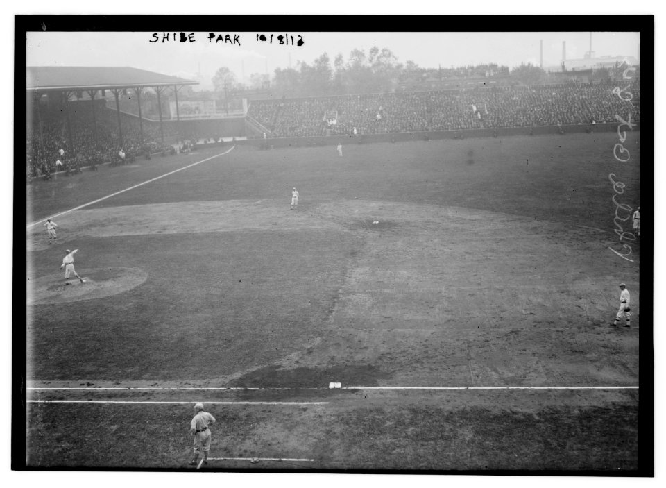 2nd Game at Shibe Park, Philadelphia - 1913 World Series (baseball) LCCN2014694459