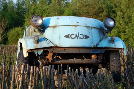 Machine agrofirm old car