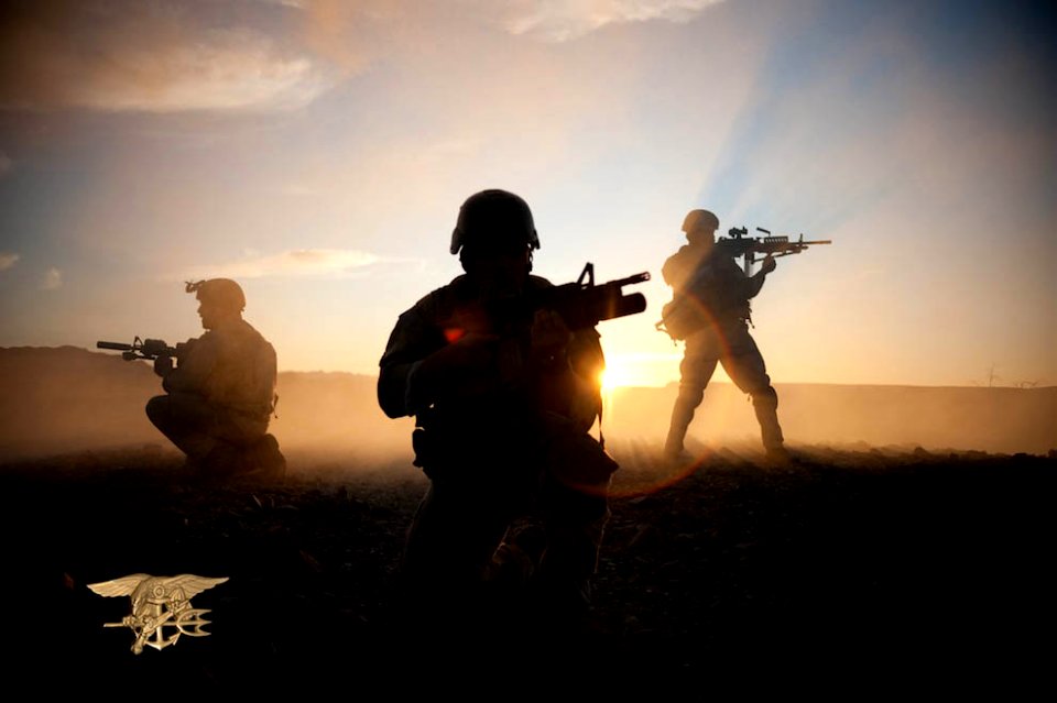 3 Seals secure the area
