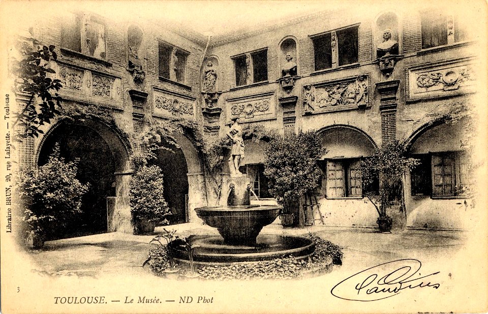 3. Toulouse. Le musée. ND Phot. - FRAC31555 9Fi0833