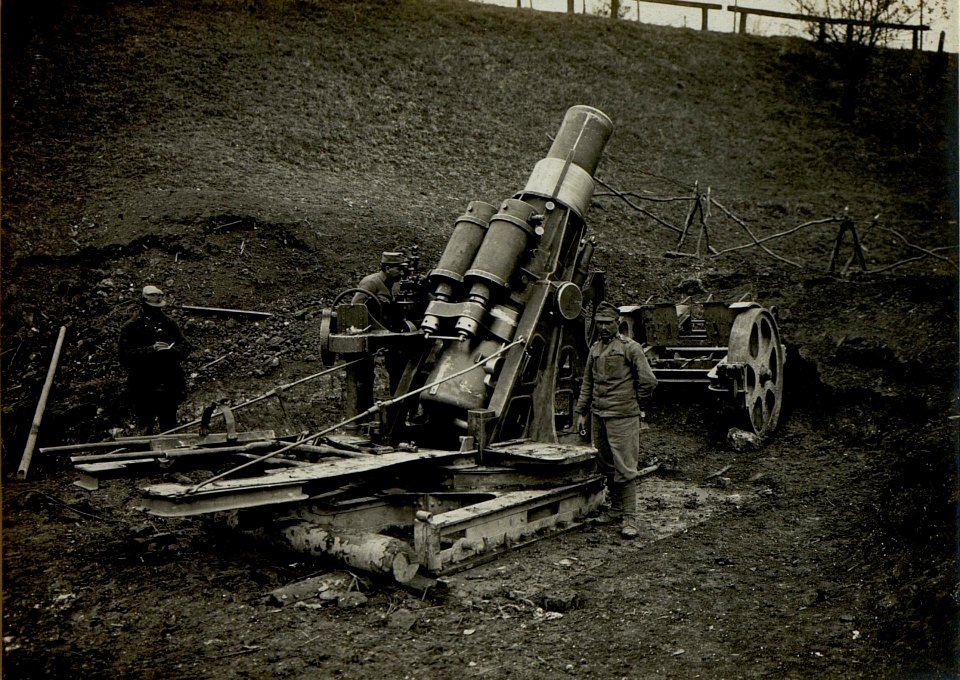 30.5 cm Mörser bei Brzezany (BildID 15525671)