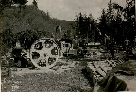 30.5 cm Mörser, Slawsko. (BildID 15517298)