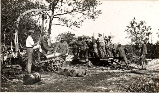 30.5 cm Mörser bei Ivanigrad.29.8.17. (BildID 15599282)