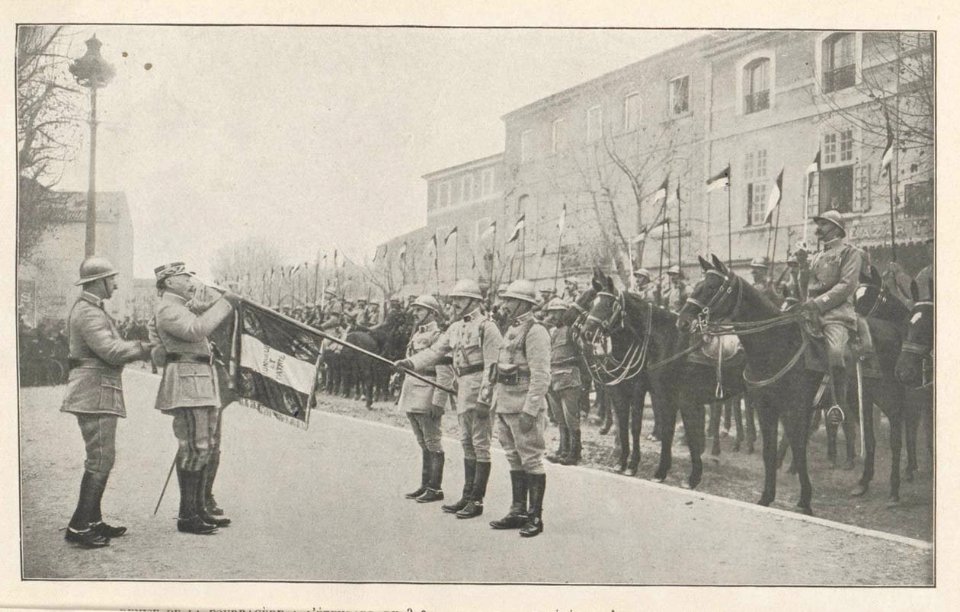 31e régiment de dragons 1918