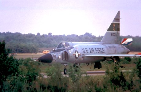 32d Fighter-Interceptor Squadron F-102 Delta Dagger 56-1029