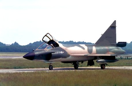 32d Fighter-Interceptor Squadron TF-102 Delta Dagger 54-0375