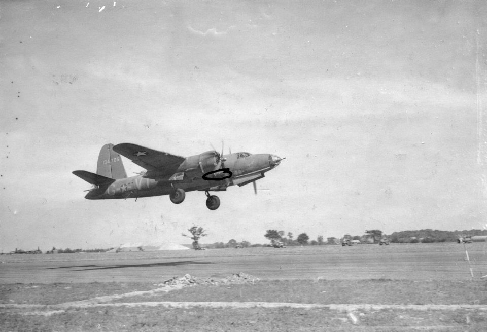 323d Bombardment Group - B-26 Marauder 41-34705