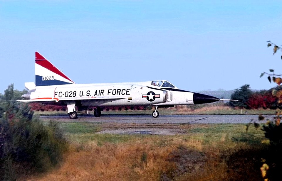 32d Fighter-Interceptor Squadron F-102 Delta Dagger 56-1028