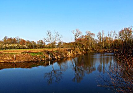Spring nature landscape