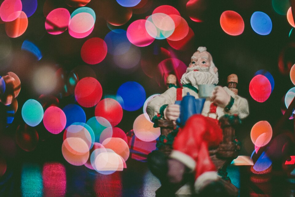 Santa claus toy decoration