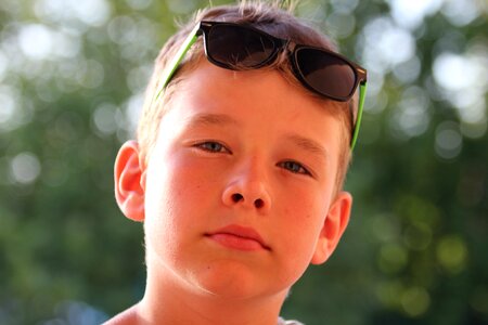 Boy face child