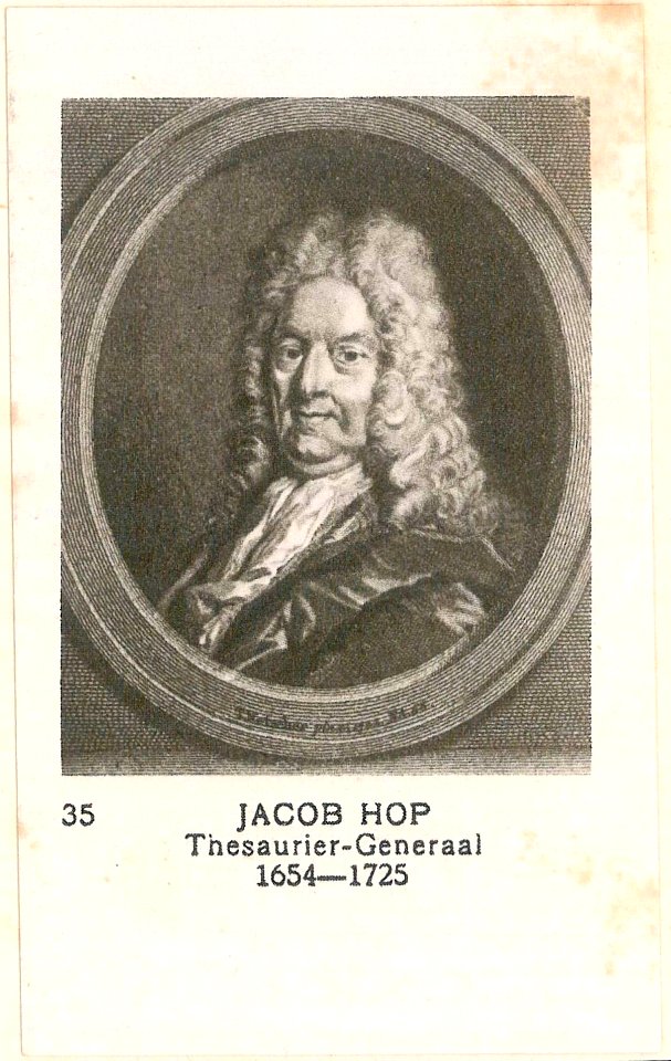 35 Jacob Hop, Thesaurier-Generaal, 1654-1725