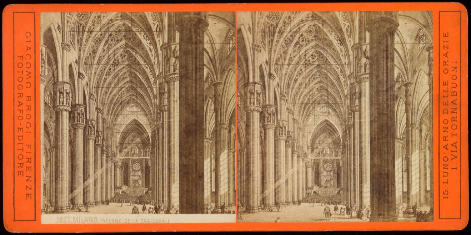 3827 MILANO, Interno della Cattedrale.