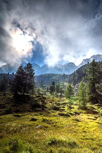 Landscape nature lake