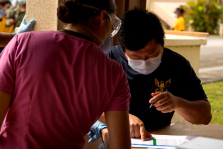 3rd Medical Battalion staff conducts turnover with U.S. Naval Hospital Guam 200507-M-RB959-1012 (49870818332)